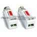 Extensor Balun de Video  BNC macho Pasivo 1 Canal 600 m Cat5e/6 CCTV